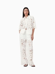 Blanco - Pantalones adornados Charli de AllSaints - Imagen 4 de 8