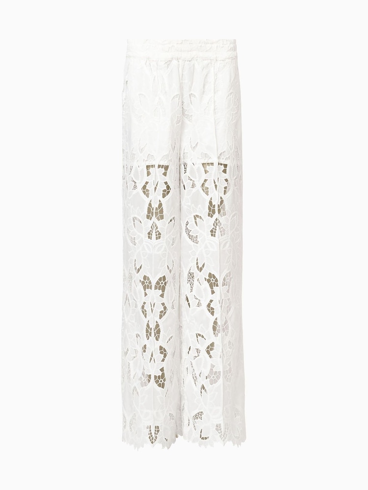Blanco - Pantalones adornados Charli de AllSaints - Imagen 8 de 8