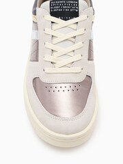 AllSaints White Vix Multi Sneakers - Image 4 of 5