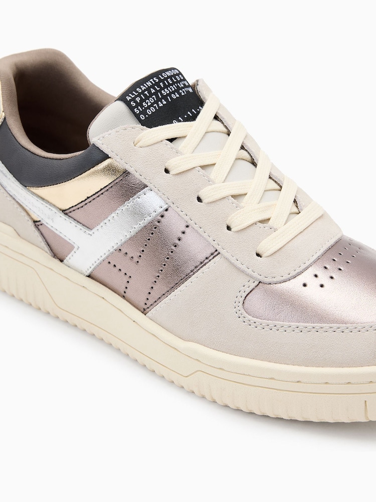 AllSaints White Vix Multi Sneakers - Image 5 of 5