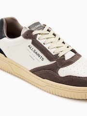 AllSaints White Black Regan Low Shoes - Image 6 of 6