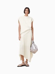 AllSaints Cream Leia Harley Dress - Image 1 of 9