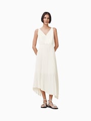 AllSaints Cream Leia Harley Dress - Image 4 of 9