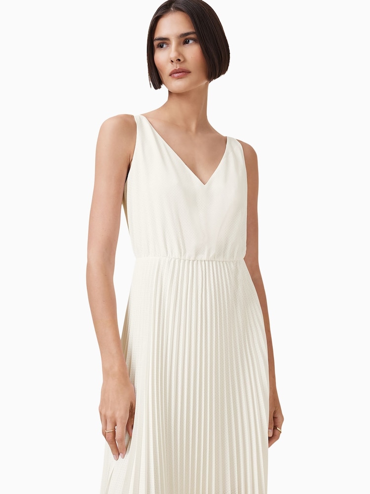 AllSaints Cream Leia Harley Dress - Image 5 of 9
