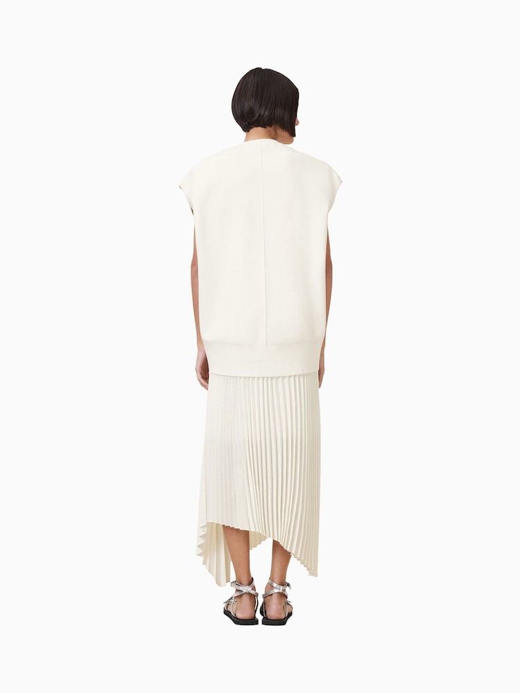 AllSaints Cream Leia Harley Dress - Image 8 of 9