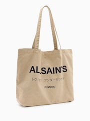 AllSaints Brown Undrground Acid Tote Bag - Image 5 of 7