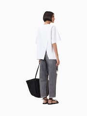 Белый - AllSaints Avri 100% Cotton T-Shirt - Image 6 of 8