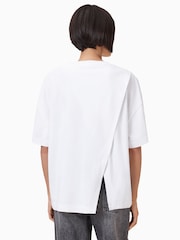 Белый - AllSaints Avri 100% Cotton T-Shirt - Image 7 of 8