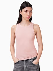 AllSaints Pink Rina Tank - Image 1 of 6