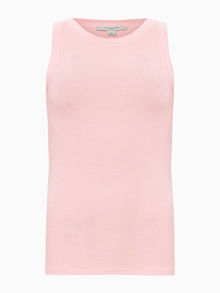 AllSaints Pink Rina Tank - Image 6 of 6