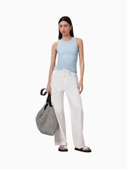 AllSaints Blue Rina Tank - Image 2 of 7