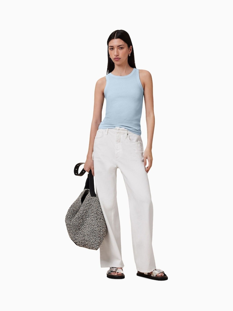 AllSaints Blue Rina Tank - Image 2 of 7