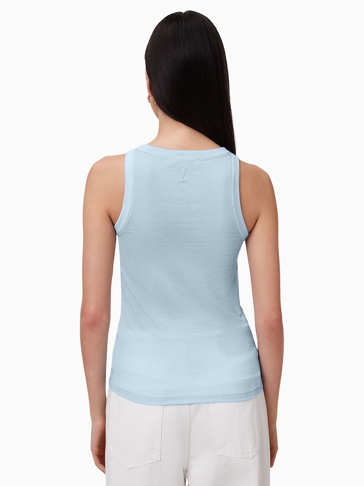 AllSaints Blue Rina Tank - Image 4 of 7
