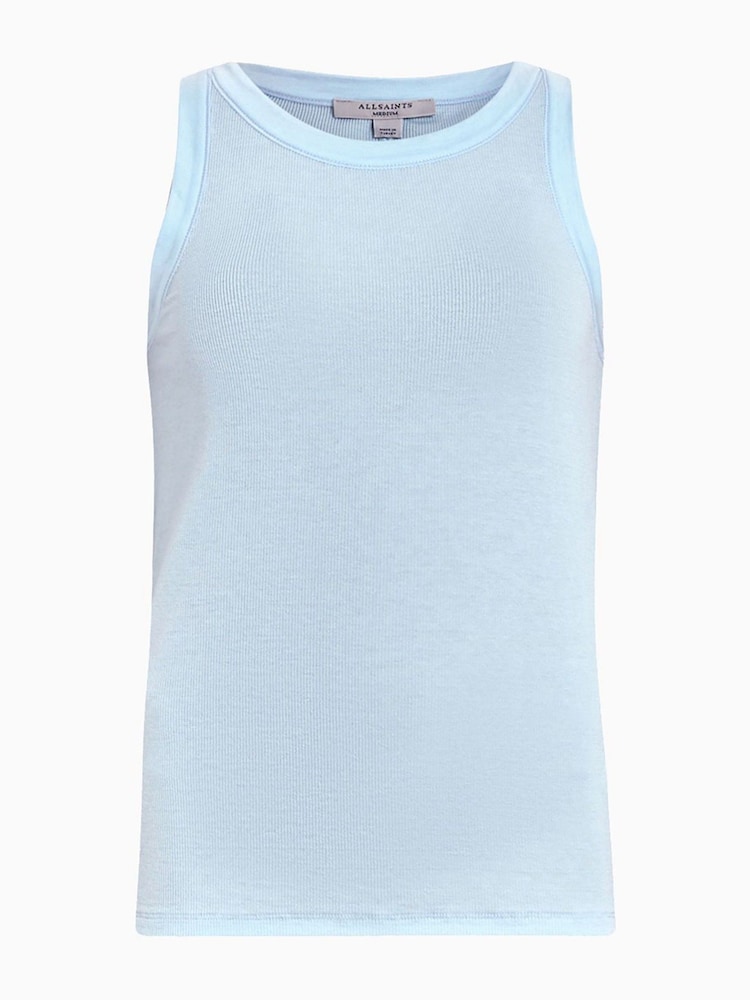 AllSaints Blue Rina Tank - Image 7 of 7