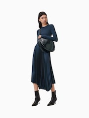 AllSaints Blue Fay Dress - Image 4 of 9