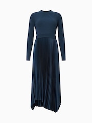 AllSaints Blue Fay Dress - Image 9 of 9
