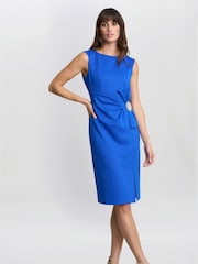 Elsie Wrap Dress With Embellishment - Image 1 of 4