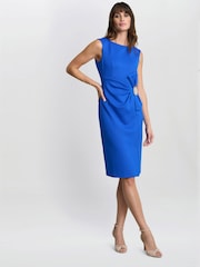 Elsie Wrap Dress With Embellishment - Image 2 of 4