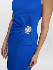 Elsie Wrap Dress With Embellishment - Image 4 of 4