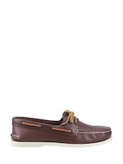 Sperry Authentic 2 Eye Boat Brown Shoes - Image 1 of 4