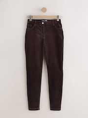 Chocolate Brown Cord Skinny Hourglass Trousers - Image 5 of 7