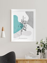 Personalised May You Be Well Every Year A2 Eid Wall Print by Treat Republic - Image 1 of 2