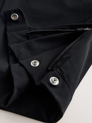 Black Straight Fit Cargo Trousers - Image 10 of 11