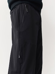 Black Straight Fit Cargo Trousers - Image 6 of 11