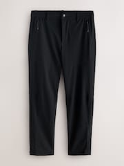 Black Straight Fit Cargo Trousers - Image 7 of 11