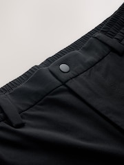 Black Straight Fit Cargo Trousers - Image 9 of 11