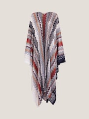 Monsoon Natural Ava Zigzag Stripe Beach Cover-Up - Image 6 of 6