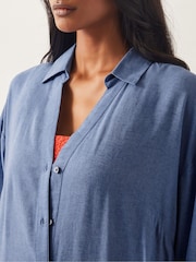 Monsoon Blue Esme Beach Shirt Dress - Image 5 of 6