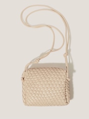 Monsoon Natural Piper Woven Cross-Body Bag - Image 1 of 4