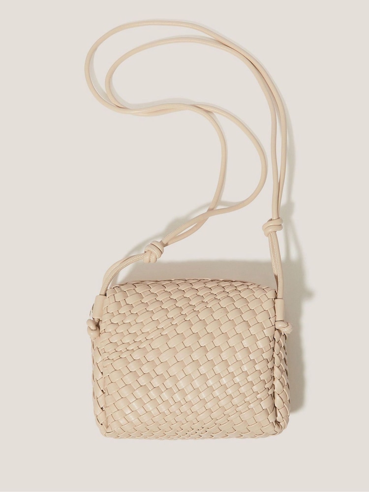 Monsoon Natural Piper Woven Cross-Body Bag - Image 1 of 4