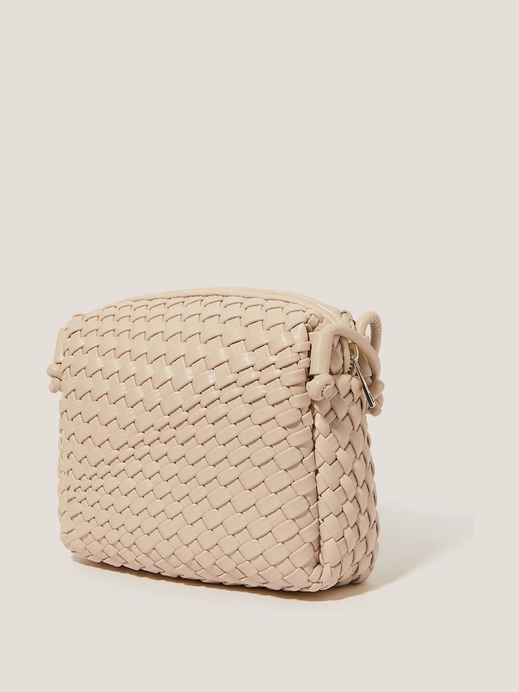 Monsoon Natural Piper Woven Cross-Body Bag - Image 2 of 4