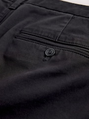 Black Regular Fit Stretch Chinos Trousers - Image 12 of 12