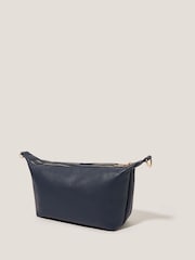Monsoon Blue Double Zip Sling Cross-Body Bag - Image 2 of 4