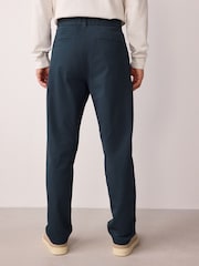 Azul - Ajuste tapered regular - Chinos elásticos - Imagen 4 de 10