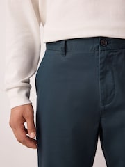 Azul - Ajuste tapered regular - Chinos elásticos - Imagen 5 de 10