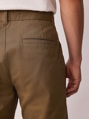 Marrón tostado - Corte slim - Chinos elásticos - Imagen 6 de 10