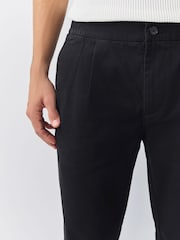 Negro - Corte slim - Chinos elásticos - Imagen 5 de 10