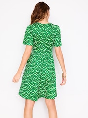 Boden Green Louisa Short Jersey Dress - Image 3 of 5