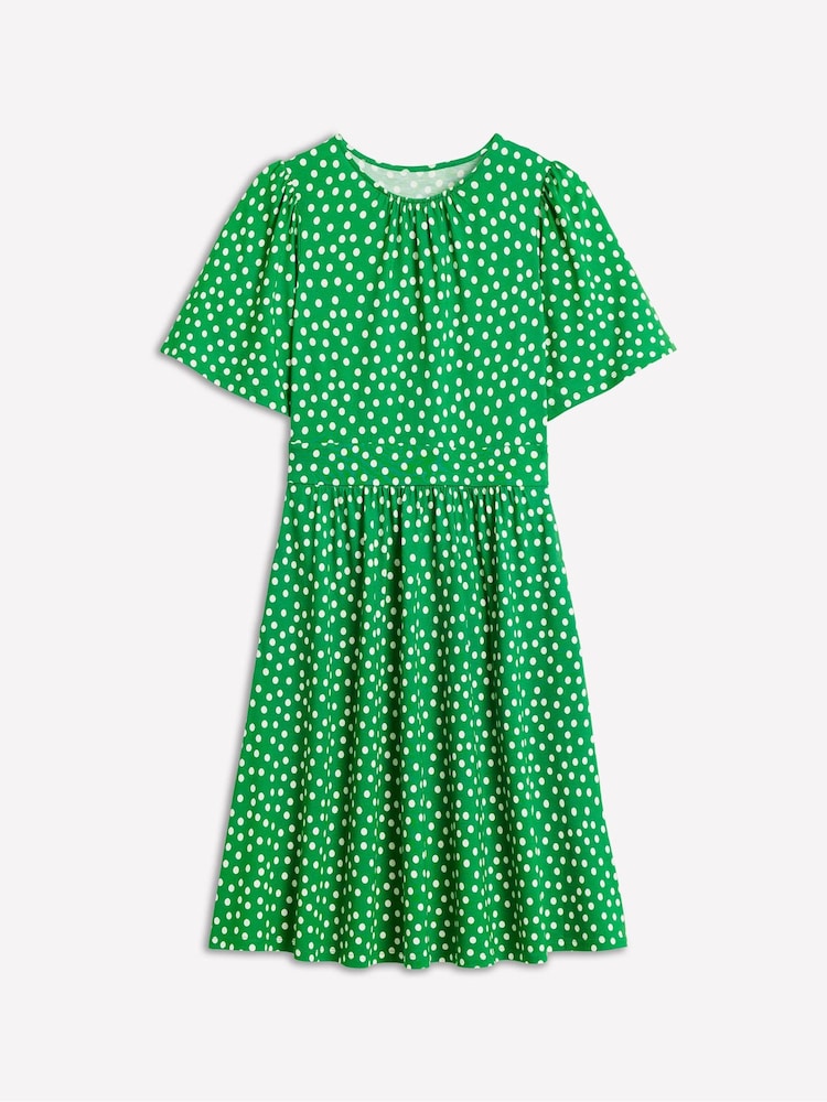 Boden Green Louisa Short Jersey Dress - Image 5 of 5