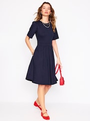Boden Blue Louisa Short Jersey Dress - Image 1 of 5