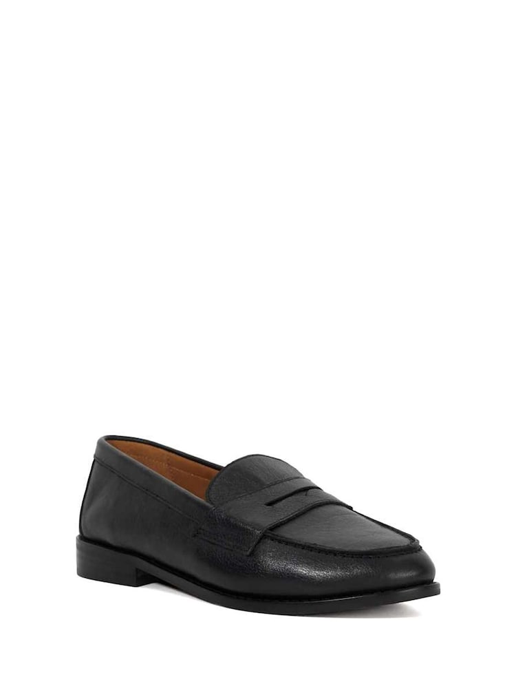 Negro - Mocasines Penny de cuero con suela flexible Ginelli de Dune London - Imagen 2 de 5 Negro - Mocasines Penny de cuero con suela flexible Ginelli de Dune London - Imagen 2 de 5
