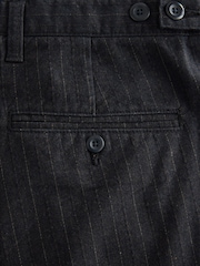 Schwarz - Relax Tapered Fit Heritage Cotton Rich Trousers - Bild 4 von 4