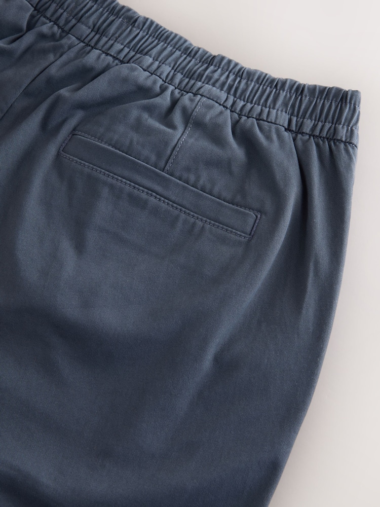 Blue Slim Fit Stretch Chinos Trousers - Image 11 of 11 Blue Slim Fit Stretch Chinos Trousers - Image 11 of 11