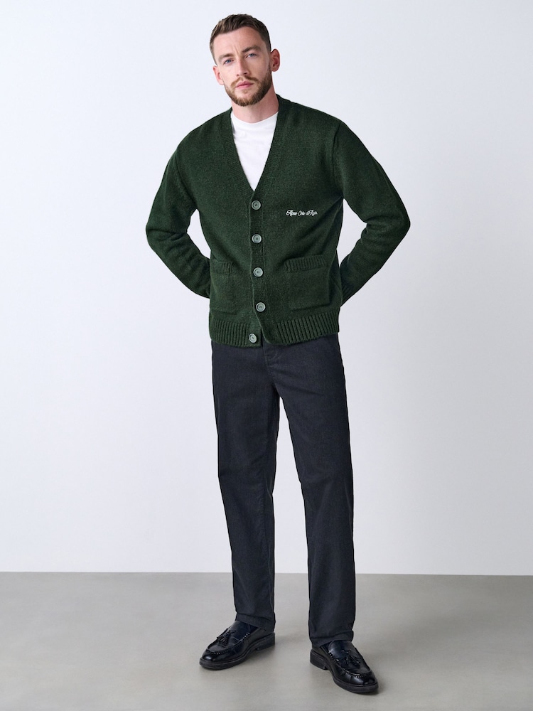 Charcoal Grey Cotton Rich Trousers - Image 2 of 9