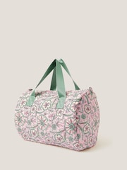 Monsoon Pink Floral Print Duffle Bag - Image 2 of 4