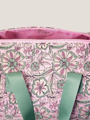 Monsoon Pink Floral Print Duffle Bag - Image 3 of 4